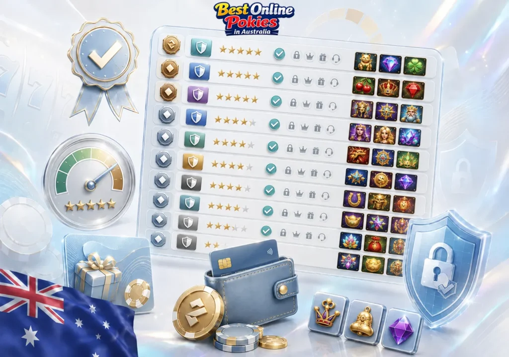 Licensed pokies casino ranking in Australia